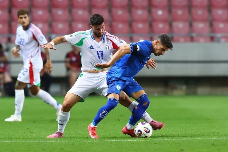 Đội tuyển Ý và sự chuẩn bị cho trận đấu với Israel